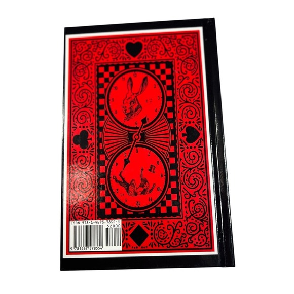 Alice's Bloody Adventures in Wonderland HC 1st Print White Rabbit Cover Rare - Picture 2 of 9